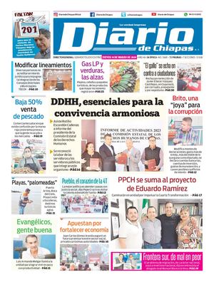 Portada, Jueves 14 De Marzo De 2024