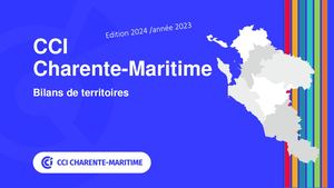 Bilan territorial 2023 de l'antenne de Saintes de la CCI Charente-Maritime