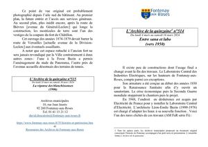 AMFAR A15 514- Entre sana et labo (vers 1950)