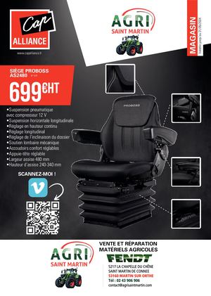 CAP 2024 Guide Magasin Printemps AGRI ST MARTIN Ld