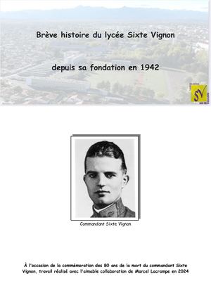 Brève histoire de Sixte Vignon