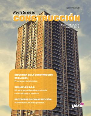 Revista de la Construcción - Quarta Edición Marzo 2024