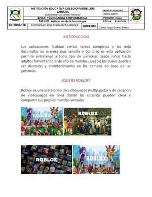 Monografia Robblox
