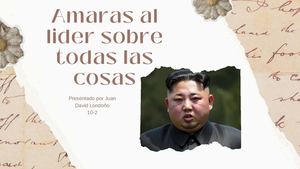 Presentación - Revista "Amaras al lider sobre todas las cosas"