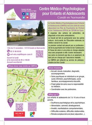 CMPEA Condé En Normandie - Service de pédopsychiatrie Vire Normandie / Condé en Normandie