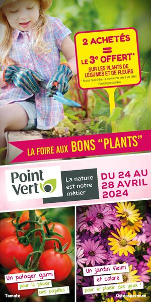 FOIRE AUX BONS PLANTS - EURALIS POINT VERT