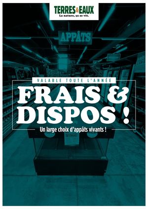 CATALOGUE APPÂTS VIVANTS T&E JUILLET 2023