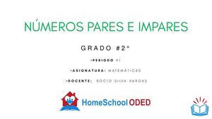 Numeros Pares E Impares 2