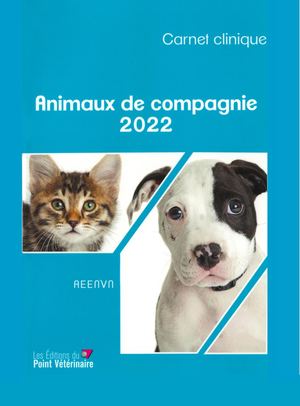 Carnet clinique Animaux de compagnie 2022 'Extrait'