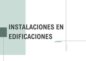 Instalaciones En Edificaciones