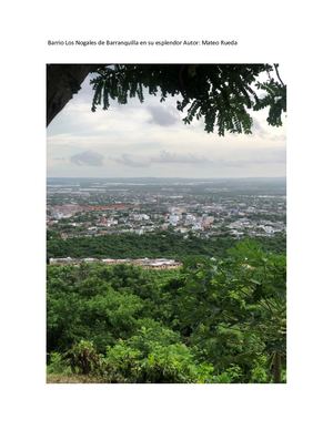 Álbum Fotográfico Individual Mateo Rueda Gómez