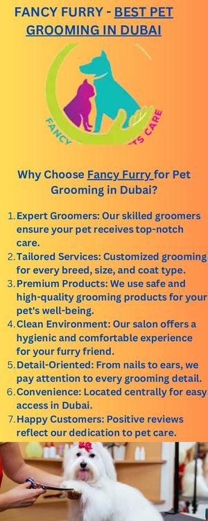 Fancy Furry Pet Care-Best pet grooming Dubai