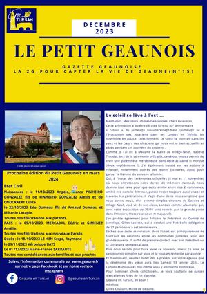Petit Geaunois Décembre 2023