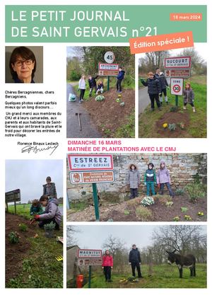 le petit journal de saint-gervais n°21