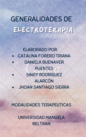 Generalidades De Electroterapia