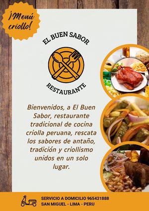 Catalogo Canva Comida Claudia Gomez Paucar