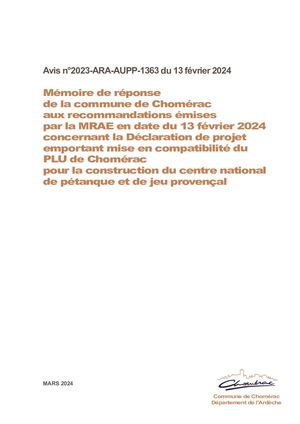 2 Memoire Reponse Mrae