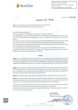 Parution Des Actes Administratifs (décisions) (2).