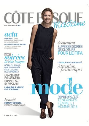 Côte Basque Madame printemps 2016