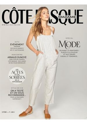 Côte Basque Madame Printemps 2018