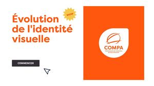 Évolution de la charte graphique de la COMPA