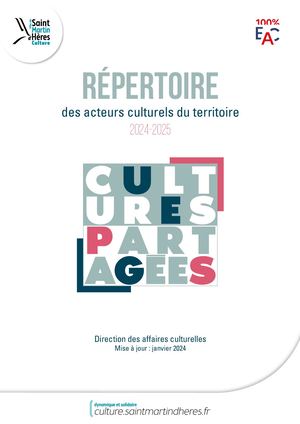 Repertoire Acteurs Culturels Smh 2024 25 Calameo