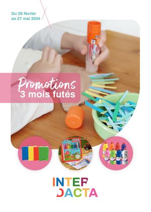 Catalogue Promo 3 Mois Futés 2024