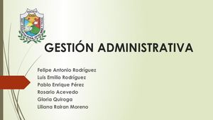 Gestión Administrativa Expo Final