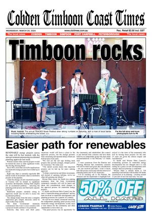 Cobden Timboon Coast Times - March 20, 2024