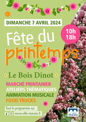 Flyer Fête Du Printemps 2024