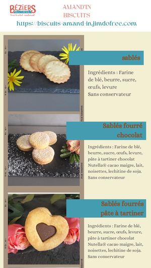 Fiche produit - Amand'in Biscuit
