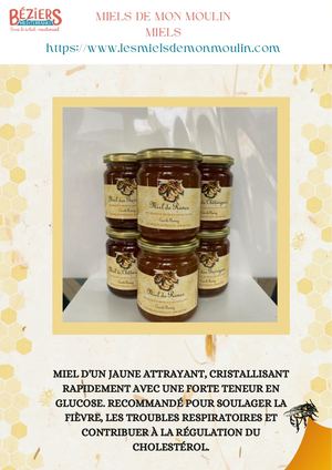 Fiche produit - Miels De Mon Moulin Miels