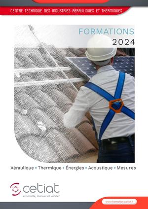 CETIAT Catalogue Formation 2024