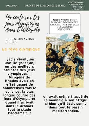 Un Conte Sur Les Jeux Olympiques Dans L Antiquité Pour Ent (1) (1)