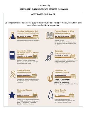 Actividades Culturales En Familia