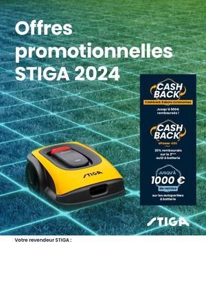 Offres Promotionnelles Stiga 2024