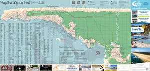 Lège Cap Ferret - Plan de la ville