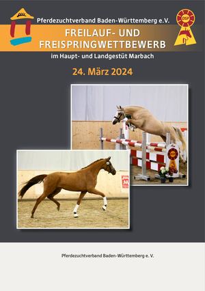FREILAUF- UND FREISPRINGWETTBEWERB 24. März 2024