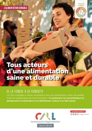 Tous acteurs d'une alimentation saine et durable