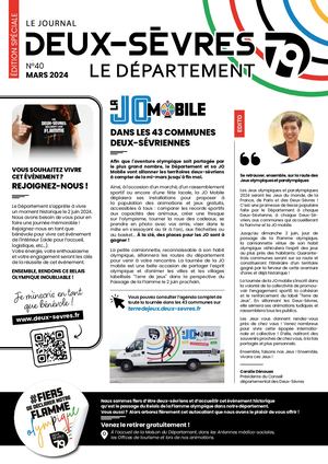 Journal Département des Deux-Sèvres - Mars 2024