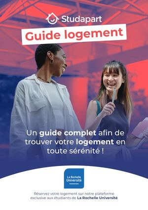 Guide De Logement La Rochelle Université