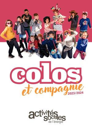 Livret Colos et compagnie 2023/2024