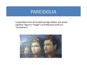 La Pareidolia en el ARTE