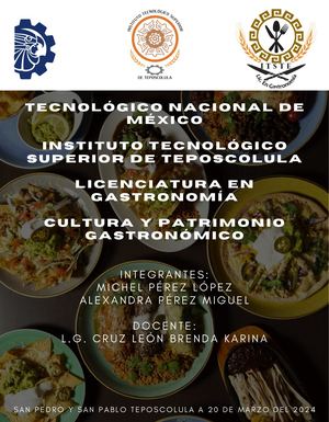 Platillos representativos de cada estado