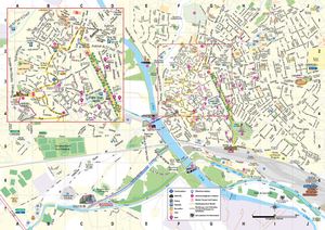 Stadtplan von Béziers 2024