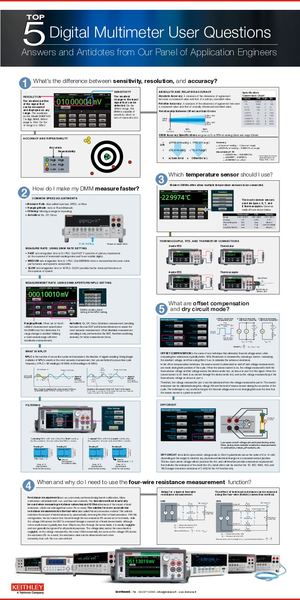 Keithley Digital Multimeter Poster Questions En Distrame