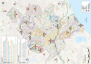 Plan de l'agglomération Béziers Méditerranée 2024