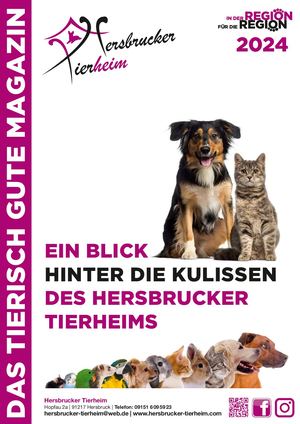 Tierheim Hersbruck Jahreszeitung 2024