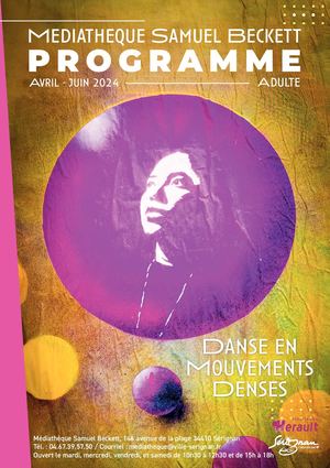 Programme Avril - Juin 2024 - Médiathèque Samuel Beckett