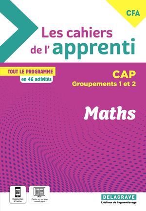 Extrait Les Cahiers de l'apprenti CAP Maths 9782206112237